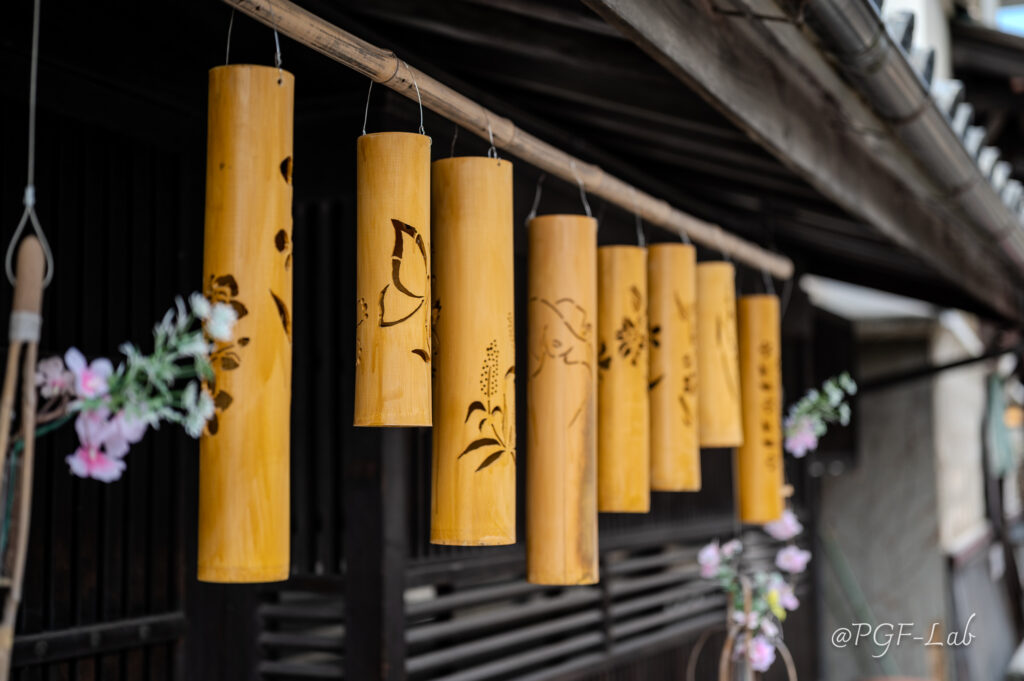 小京都　竹原の竹細工