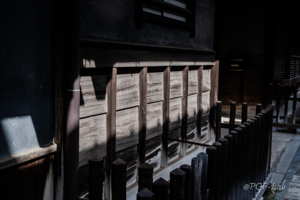 小京都　竹原の日差し